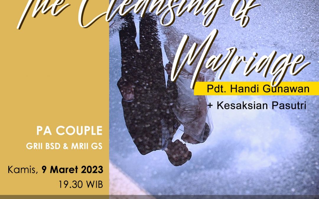 PA Couple: The Cleansing of Marriage